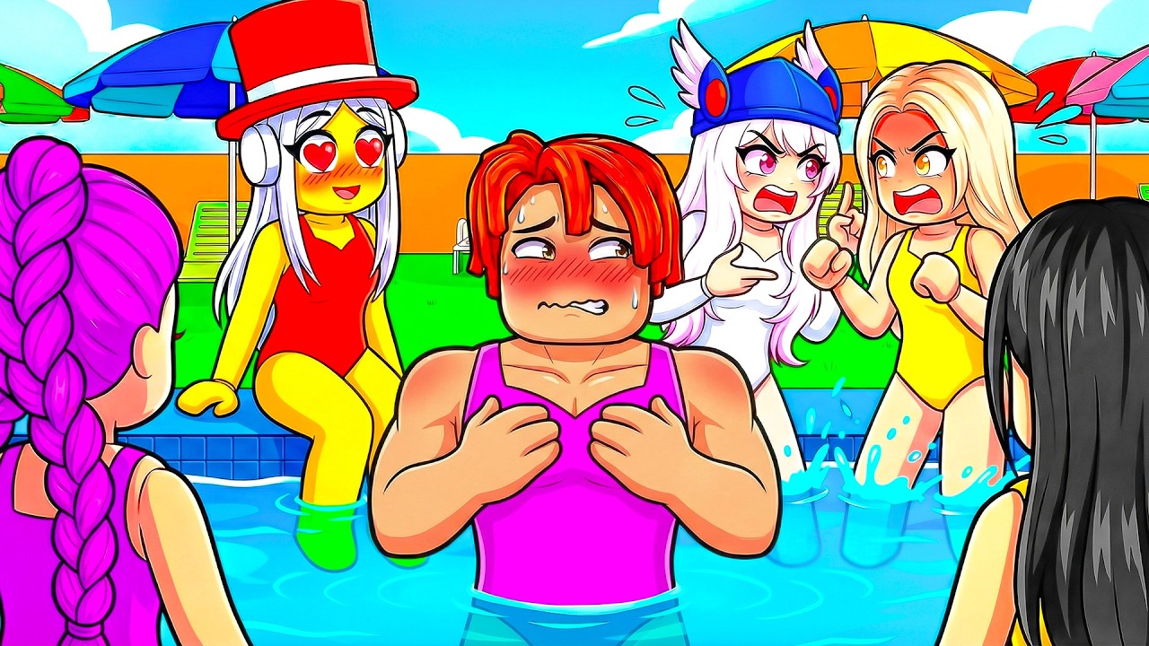 O ÚNICO GAROTO NUMA FESTA NA PISCINA ODER