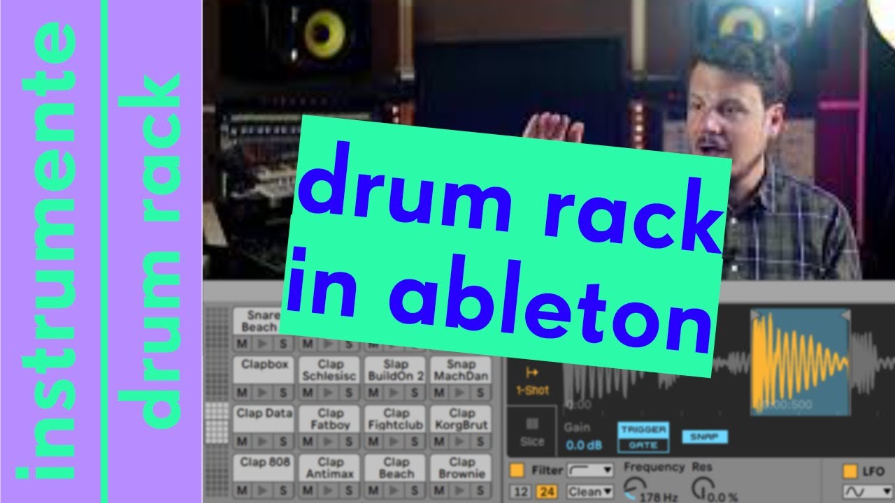 Wie Du das DRUM RACK in Ableton benutzt und zum Laufen bringst - YouTube