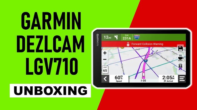 Garmin dezl LGV710 MT-D Unboxing and short review 4K (010-02739-10) -  YouTube