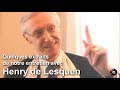 Quelques extraits avec henry de lesquen