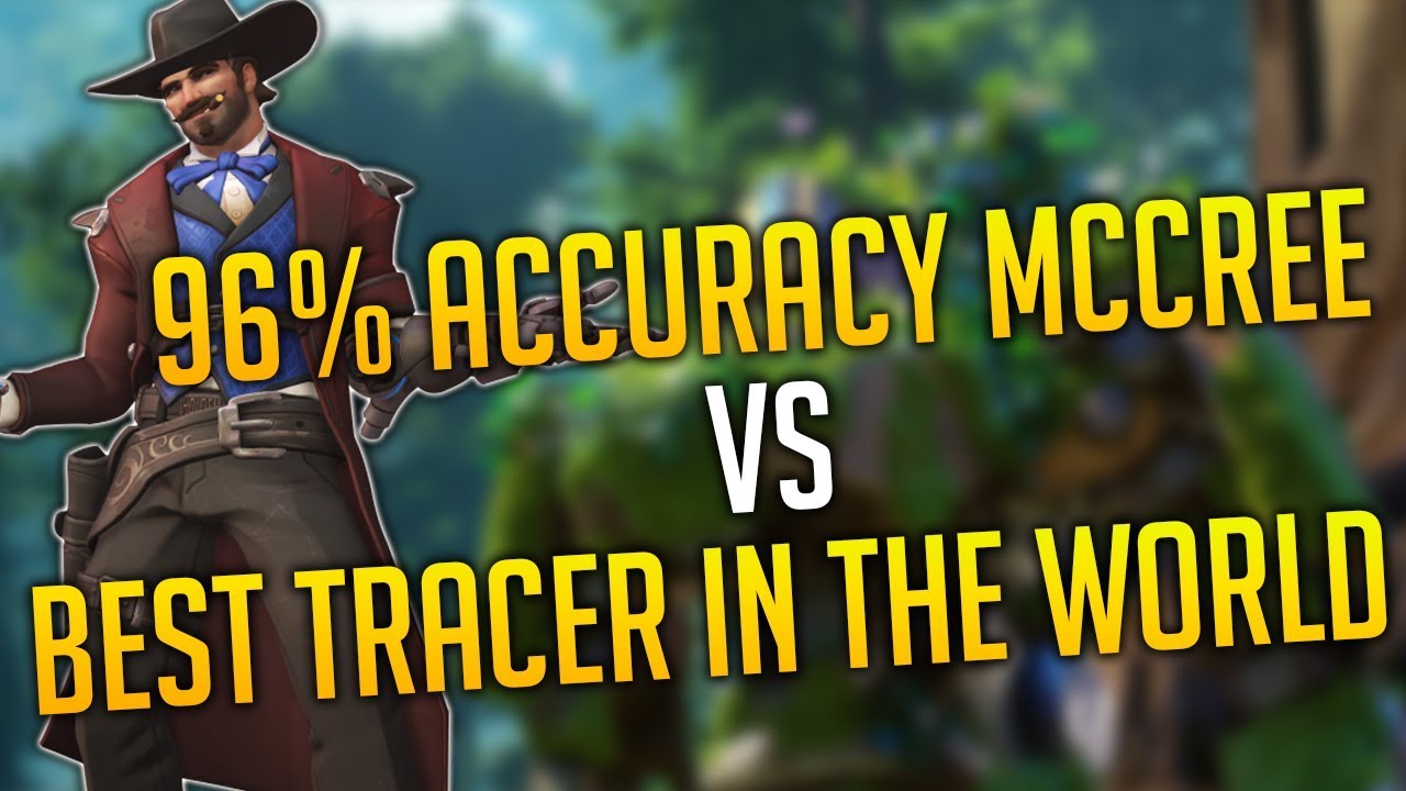 THE MCCREE'S ''FATHER'' AIMBOTCALVIN VS WORLD RANK 1 TRACER SOON