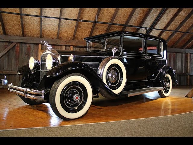 1931 Packard 833 Club Sedan. CCCA Museum - YouTube