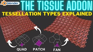 Tissue Addon - Tessellate Options for Blender