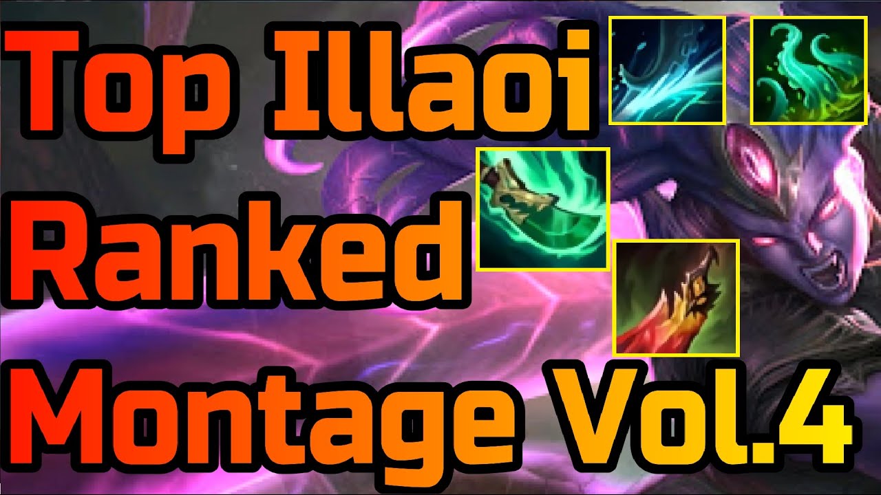 Illaoi Top Ranked Montage Vol.4/Season 9 Rank #1 Illaoi World