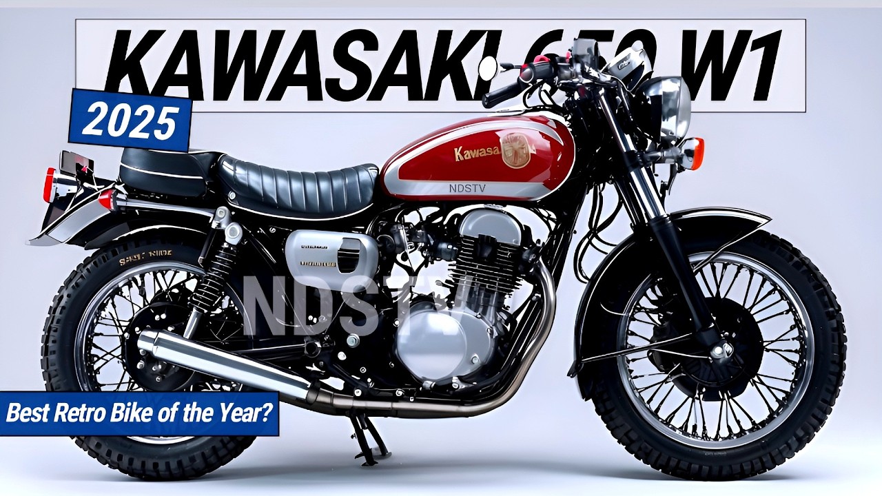 2025 Kawasaki 650 W1 REVEALED! Is This the Retro Bike of the Year