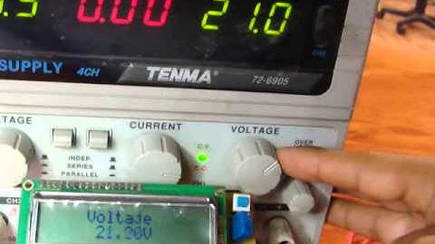 Voltímetro con PIC16F1827 y LCD de 2x16