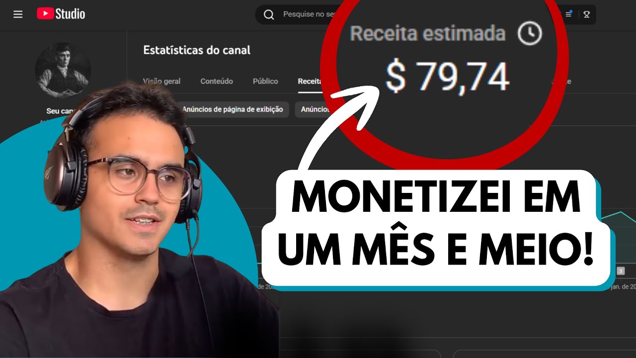 Monetizei em um mês e meio!! Veja como.