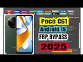 Poco C61 Frp Bypass Unlock Tool Android 15// Redmi Poco C61 Frp Bypass For Unlock 2025 