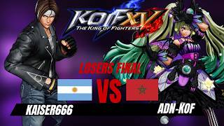 KOF XV : KAISER666 vs ADN-KOF : Losers Final : 2 EWC Spots | SWC |  THE KING OF FIGHTERS XV : #kofxv