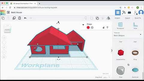 Create a Basic House in TinkerCad