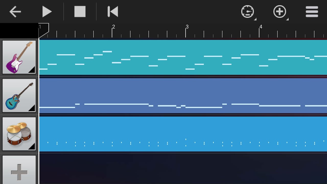 How To Compose Music Melody Create Your Own Music On Phone Walk Band Tutorial Youtube