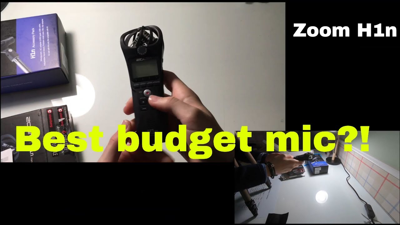 Zoom H1n unboxing and review. The best budget mic? YouTube