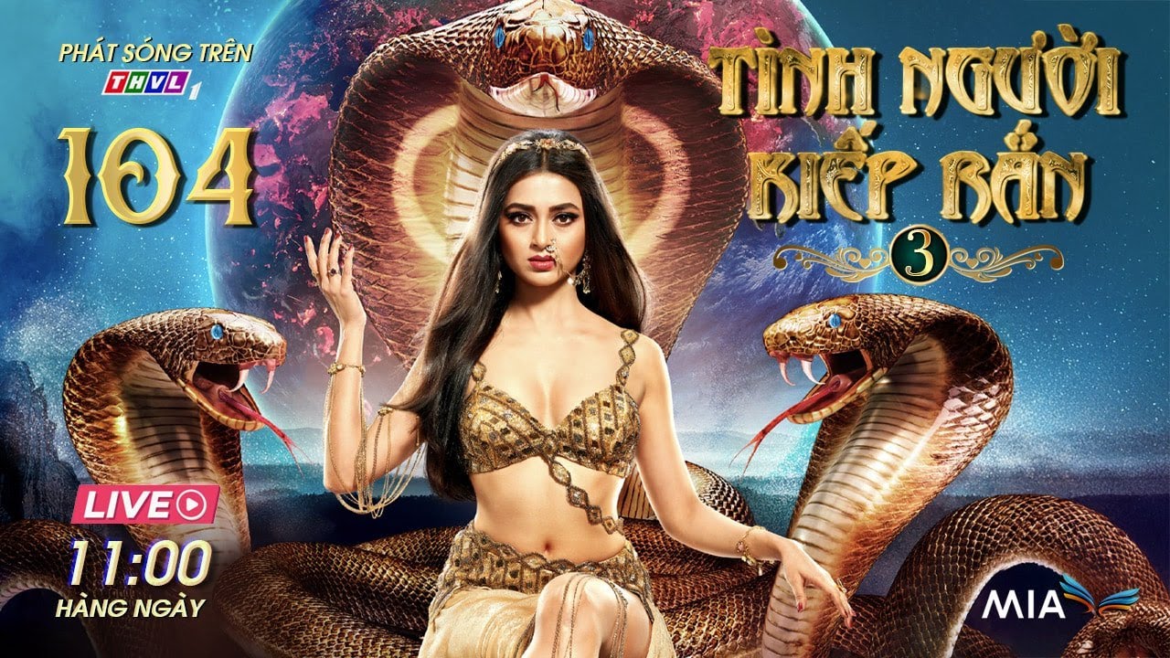 PHẦN 3 | TÌNH NGƯỜI KIẾP RẮN - TẬP 104 [Lồng Tiếng] Siêu Phẩm Phim Cổ Tích Ấn Độ Hay Nhất | NAGGIN 3