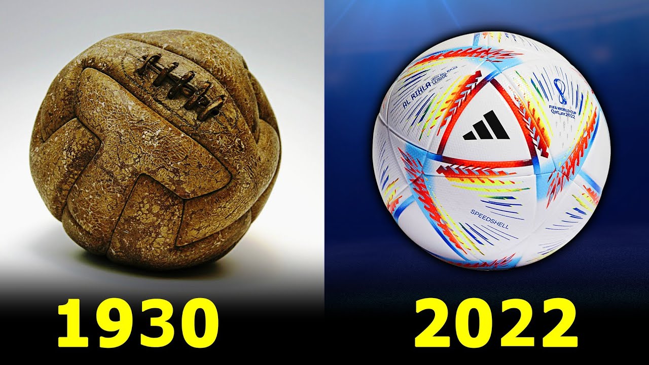 Evolution of FIFA World Cup Balls 1930 2022. YouTube