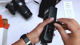 Godox TT520ii Flash Speedlite Sync 5600k GN33 433Hz 0.1-5s Unboxing and How to Guide screenshot 5