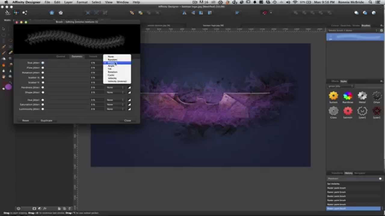 Painter Packed Bristles for Affinity Designer - DAUB