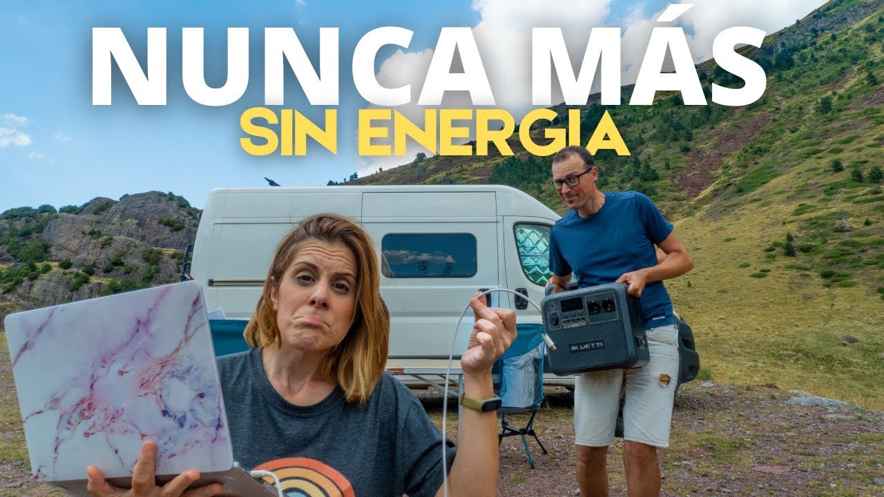 ⚡️ ENERGÍA INFINITA para Vivir y Viajar en CAMPER ⚡️ NUEVO BLUETTI AC180 Como funciona 🔋