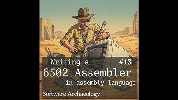 Writing a 6502 assembler in assembly language #13
