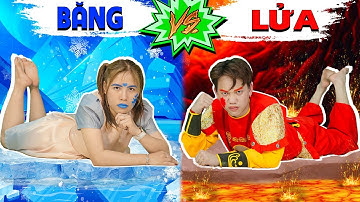 ĐẠI CHIẾN LỬA VÀ BĂNG | Giải Cứu Mẹ Ghẻ Khỏi Búp Bê Squid Game | Biệt Đội Tấm Cám | Miu Miu TV