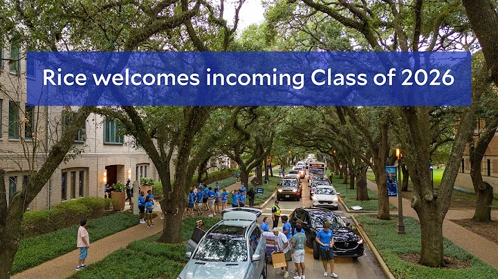 Rice welcomes Class of 2026 with open arms on jubilant move-in day