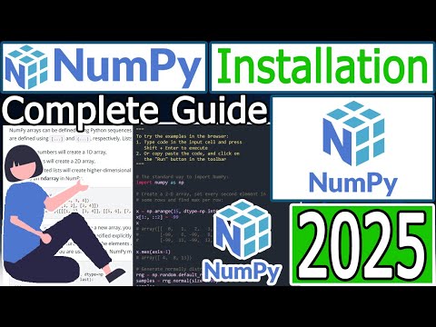 How to Install Numpy with latest Python 3.13 on Windows 10/11 [ 2025 Update ] Complete Guide - Numpy