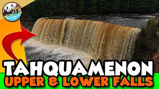 Tahquamenon Falls State Park [Michigan Upper Peninsula Waterfalls]