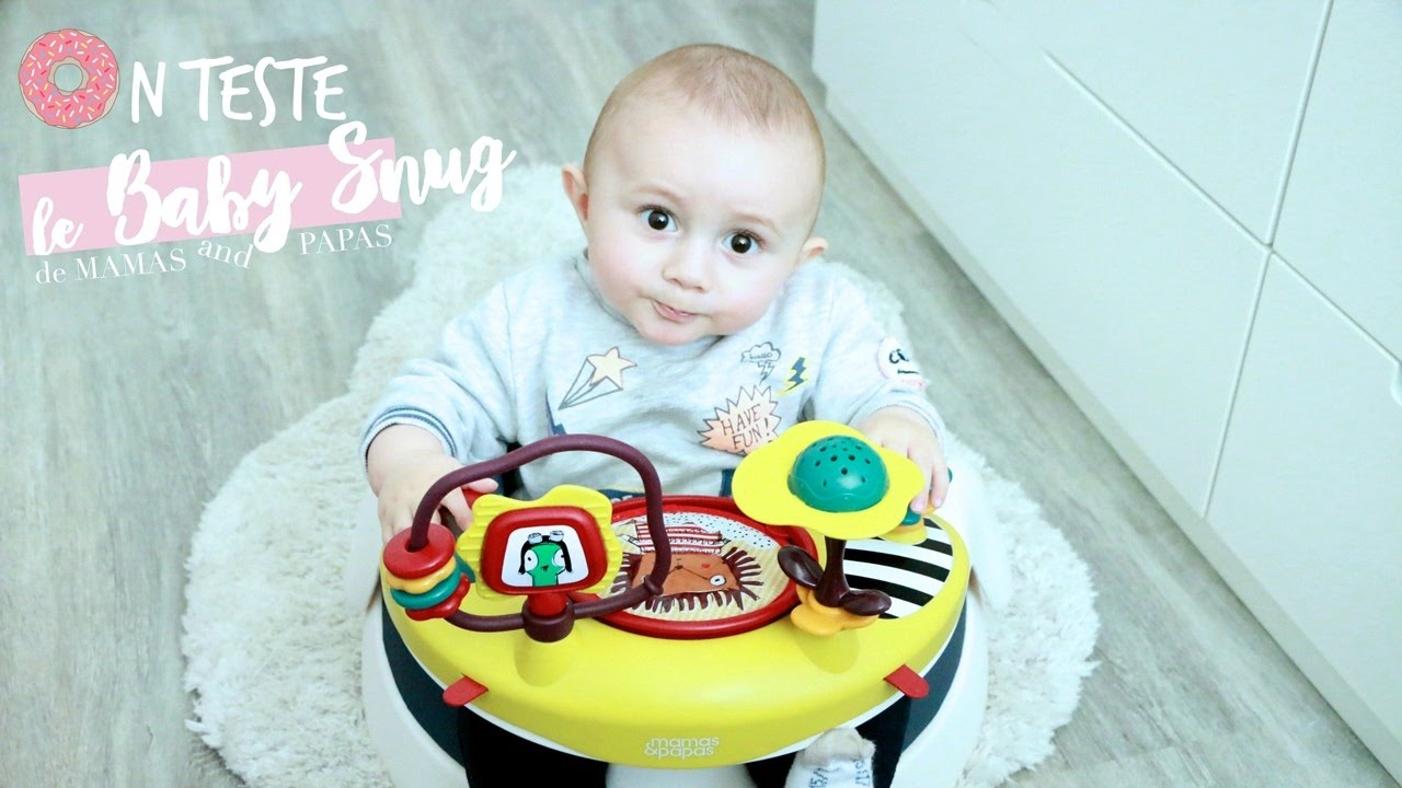 Maman Bebe On Teste Le Baby Snug De Mamas And Papas Youtube