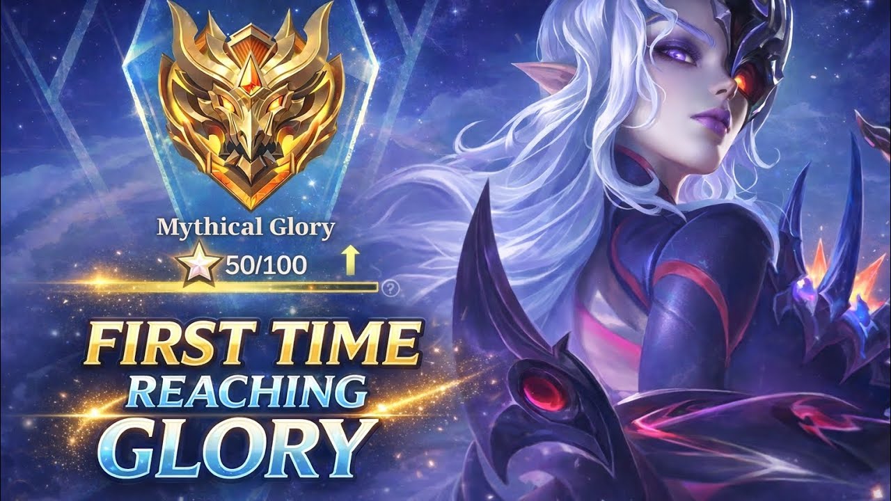 Finally reaching ✨️Mythical Glory✨️🤧 Subscribe!! #MLBBGoldenMonth #MLBBCreator