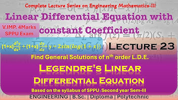 Unit 1-Lect-23- Legendre