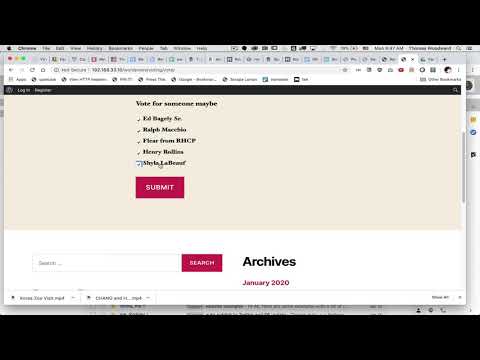 Gravity Forms Voting Plugin