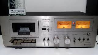(((VENDIDO))) TAPE DECK TECHNICS RS-614 VINTAGE em ESPETACULAR FORMA #FITAK7 #TECHNICS #TAPEDECK