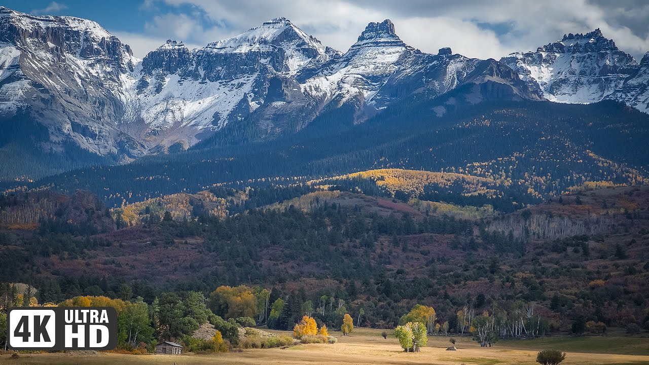 Soaring Over the Rocky Mountains 4K | Drone Footage of Rocky Mountain National Park