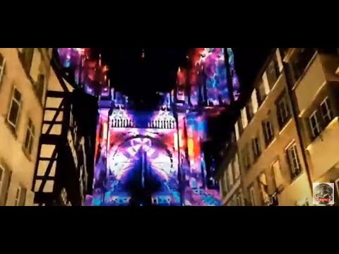 🇫🇷 프랑스 노트르담 대성당 조명쇼 스트라스부르 #노트르담스트라스부르
