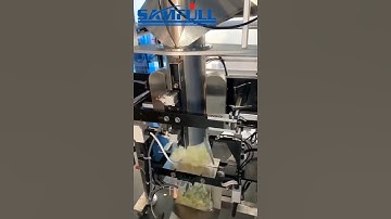 Automatic salad weighing and packing machine leaf vegetable fruit lettuce packing sealing machine