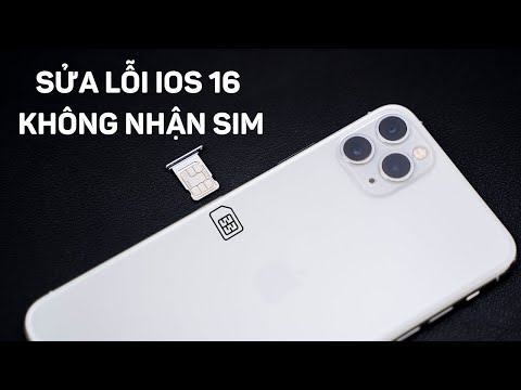 6 cách sửa lỗi không nhận sim khi lên iOS 16