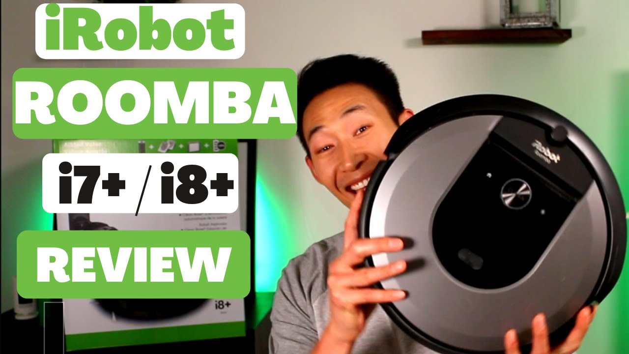 I HATE VACUUMING soo MUCH I bought a iRobot ROOMBA VACUUM Cleaner REVIEW! !  (i7+ / i8+) 