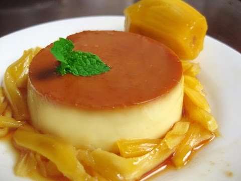 How to make Custard Pudding ( Cach Lam Banh Flan ) - YouTube