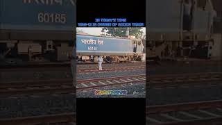 WDG-3A (SHAKTI) 🗿☠️💀 im his Prime with Goods Train|#bharatiyarailways#wdg3a#goodstrain#trainshorts