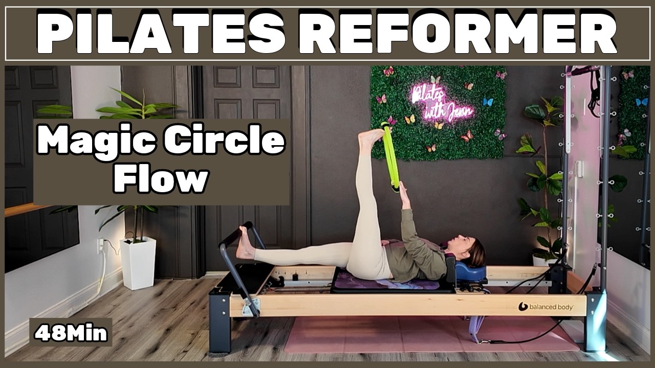 Пилатес на реформере: тренировка всего тела | 48 мин. Для всех уровней подготовки с использование...