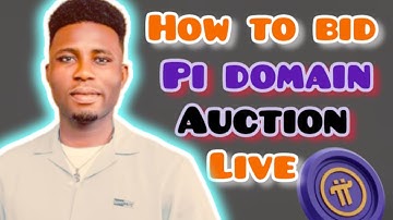 How to Bid for Pi Network Domain Names 🚀 | Step-by-Step Auction Guide for Pi Domains!