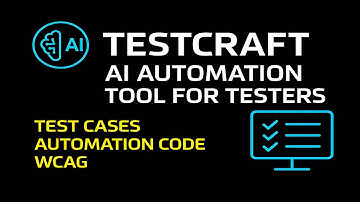 AI Automation Tool for Testers - TestCraft for getting Test Cases, Automation code, and WCAG