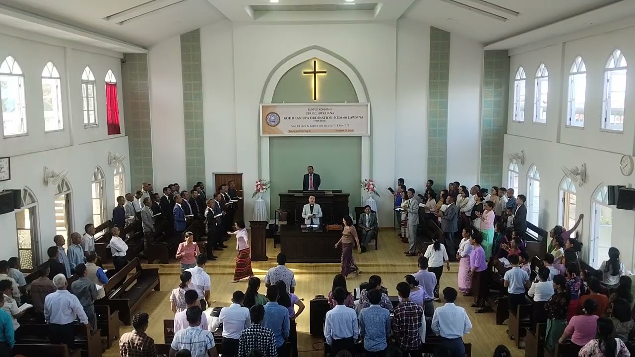 Upa P.C. Awkliana Bukpui Kohhran Upa, Ordination Kum 60 Lawmna