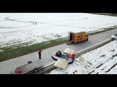 Flying hovercraft project, teaser