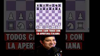 🔥 Truco con la Apertura Italiana… ¡todos caen! ♟️ #chess #ajedrez