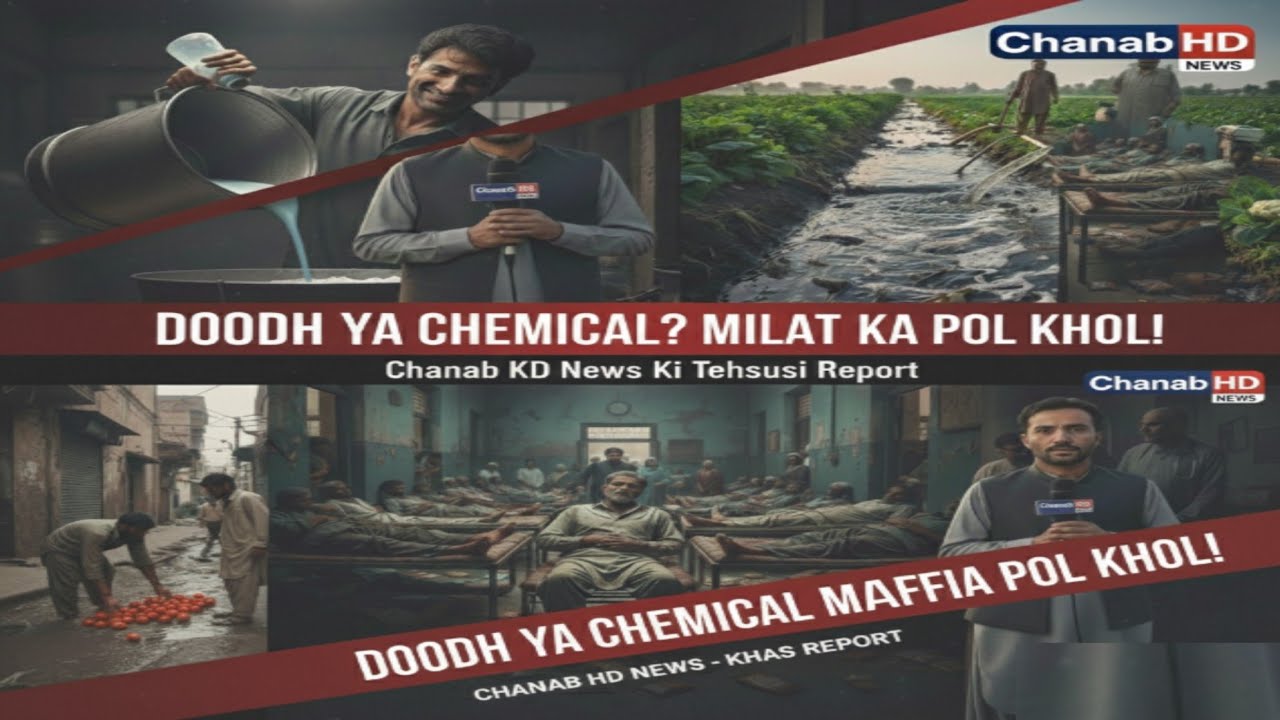 Chanab HD News Ki Khas Report: Milawati Doodh Aur Ganda Paani, Qaum Beemar!