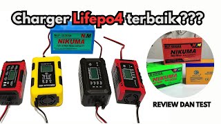 Review Charger AKI 12 Volt 24 Volt  6A 8A 10A 15A yang bisa Cas Batere Lifepo4 terbaik