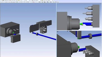 Program your KSI Swiss multi-axis Swiss-style turning centers with ESPRIT