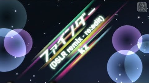 Project Diva 2nd — Finder (DSLR remix‐re꞉edit) — Hard Perfect