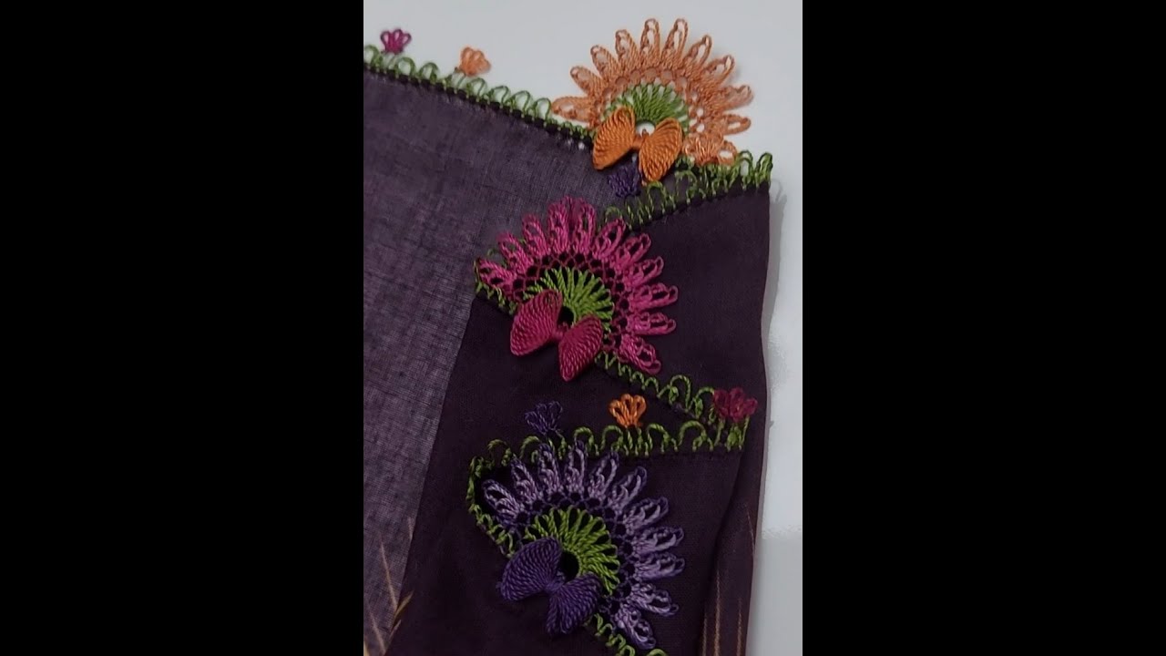 hem muhteşem hem ağır iğne oyası