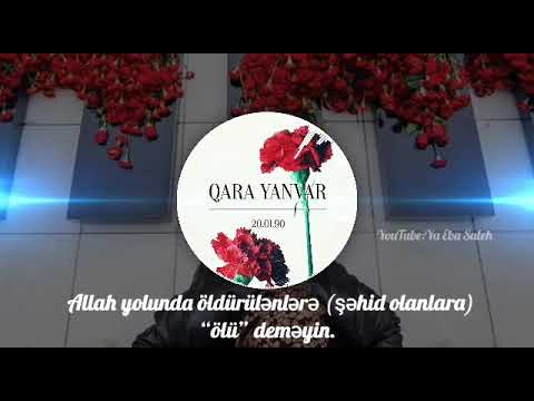 20 yanvar 1990 (şəhidlərinə özəl video)